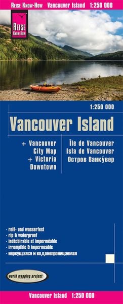 Reise Know-How Landkarte Vancouver Island (1:250.000), Sonstige von Reise Know-How Verlag Peter Rump, Reise Know-How Verlag Peter Rump GmbH,
