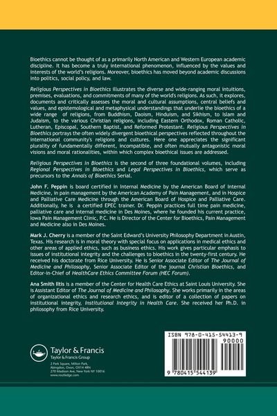 Produktbild: Religious Perspectives on Bioethics