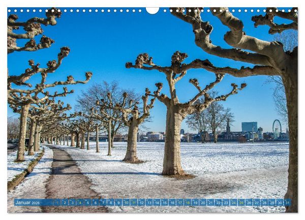 Produktbild: D&uuml;sseldorf - Ansichten einer faszinierenden Stadt (Wandkalender 2026 DIN A3 quer), CALVENDO Monatskalender