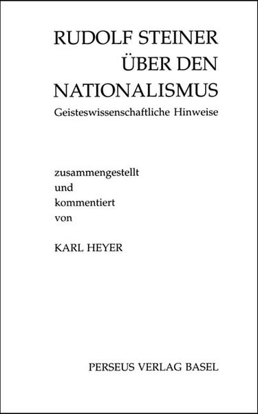 Produktbild: Rudolf Steiner &uuml;ber den Nationalismus