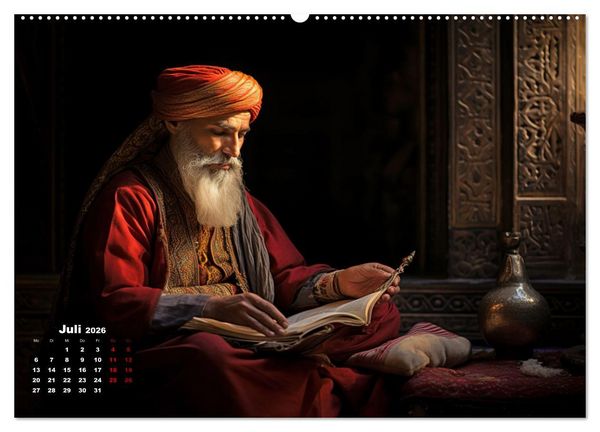 Produktbild: Historische Seidenstra&szlig;e (hochwertiger Premium Wandkalender 2026 DIN A2 quer), Kunstdruck in Hochglanz