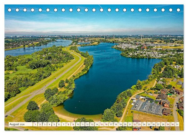Produktbild: Hamburg: Vier- und Marschlande (Tischkalender 2026 DIN A5 quer), CALVENDO Monatskalender