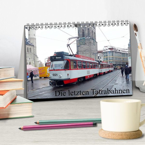 Produktbild: Die letzten Tatrabahnen (Tischkalender 2026 DIN A5 quer), CALVENDO Monatskalender