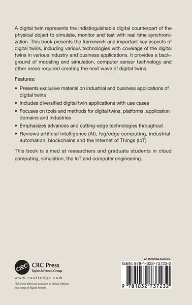 Produktbild: Handbook of Industrial and Business Applications with Digital Twins