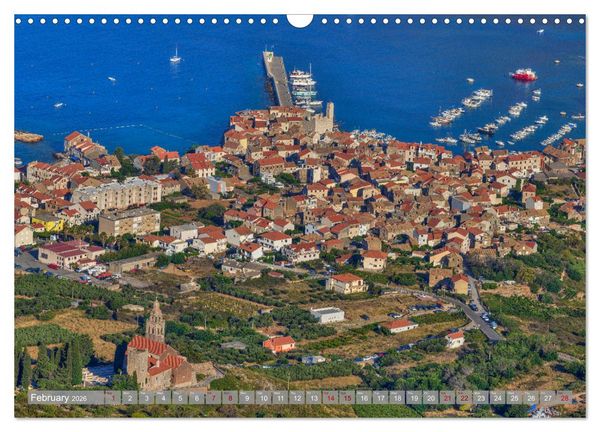 Produktbild: Vis Island Croatia - English Heritage in the Adriatic (Wall Calendar 2026 DIN A3 landscape), CALVENDO 12 Month Wall Calendar