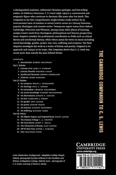 Produktbild: The Cambridge Companion to C. S. Lewis