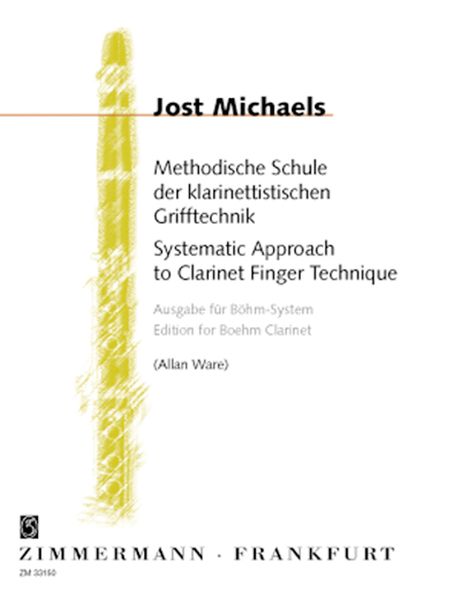 Michaels, J: Schule der klarinettistischen Grifftechnik