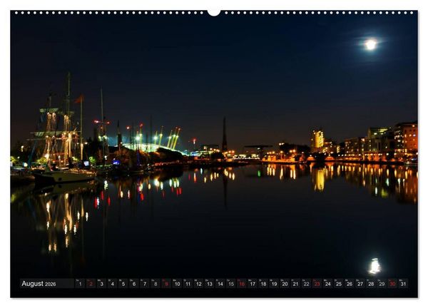 Produktbild: Londoner Perspektiven (hochwertiger Premium Wandkalender 2026 DIN A2 quer), Kunstdruck in Hochglanz