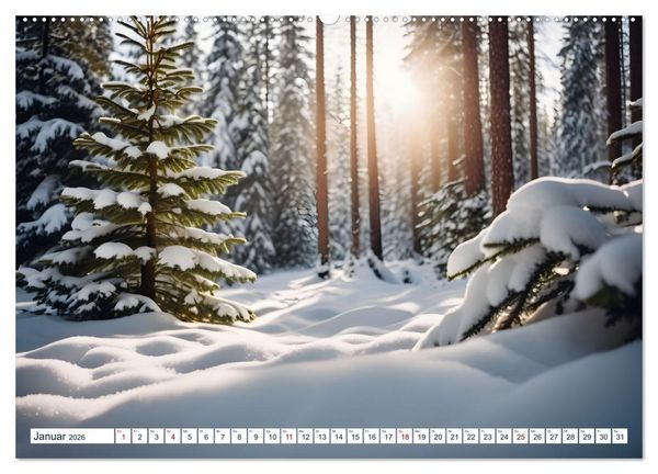 Produktbild: Wetter- und Naturph&auml;nomene (hochwertiger Premium Wandkalender 2026 DIN A2 quer), Kunstdruck in Hochglanz