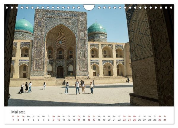 Produktbild: Usbekistan (Wandkalender 2026 DIN A4 quer), CALVENDO Monatskalender