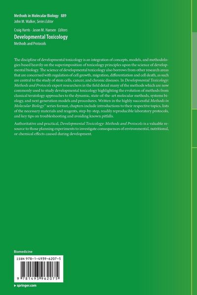 Produktbild: Developmental Toxicology
