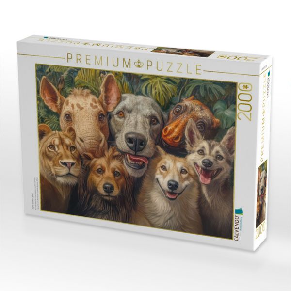 Produktbild: CALVENDO Puzzle Tiere wollen Spa&szlig; | 2000 Teile Lege-Gr&ouml;&szlig;e 90x67cm Foto-Puzzle f&uuml;r gl&uuml;ckliche Stunden