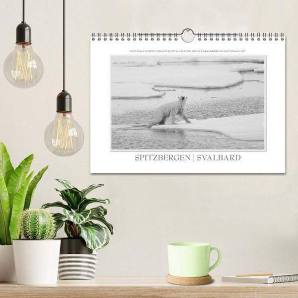 Produktbild: Spitzbergen Svalbard (Wandkalender 2026 DIN A4 quer), CALVENDO Monatskalender