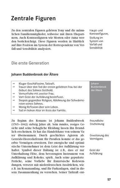 Produktbild: Klett Lekt&uuml;rehilfen Thomas Mann, Buddenbrooks