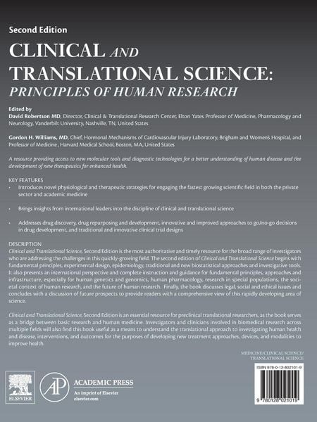 Produktbild: Clinical and Translational Science