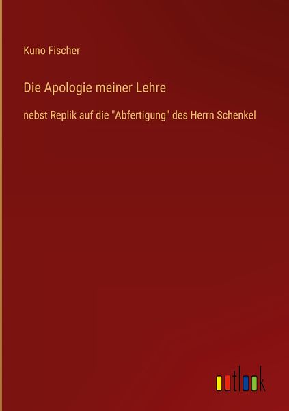Produktbild: Die Apologie meiner Lehre