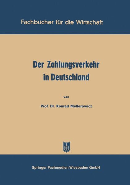 Produktbild: Der Zahlungsverkehr in Deutschland