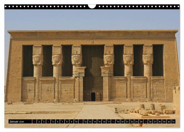 Produktbild: Zwischen Luxor und Qena - antikes &Auml;gypten am Nil (Wandkalender 2026 DIN A3 quer), CALVENDO Monatskalender