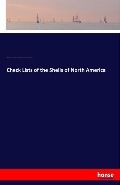Produktbild: Check Lists of the Shells of North America