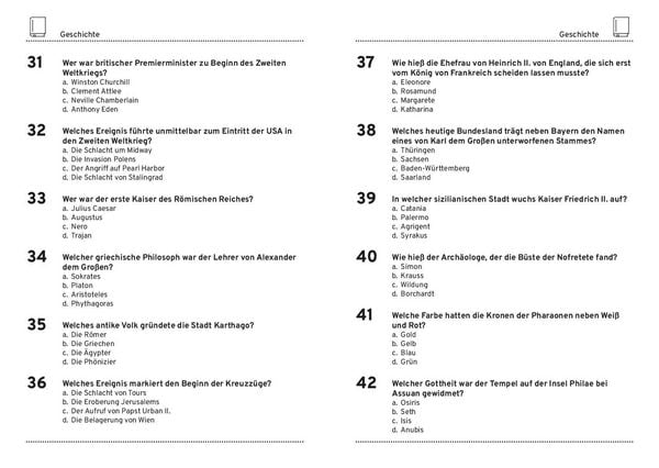 Produktbild: Das mega dicke Quizbuch (rot)