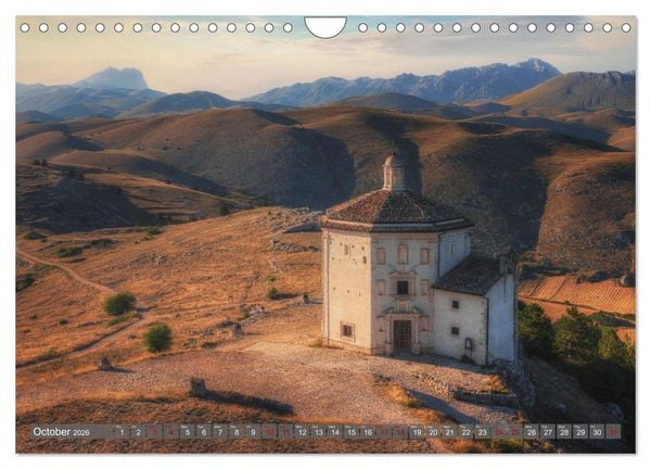 Produktbild: Abruzzo - The wild heart of Italy. (Wall Calendar 2026 DIN A4 landscape), CALVENDO 12 Month Wall Calendar