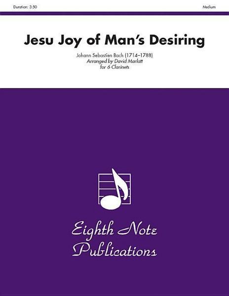 Produktbild: Bach, J: Jesu Joy of Man's Desiring