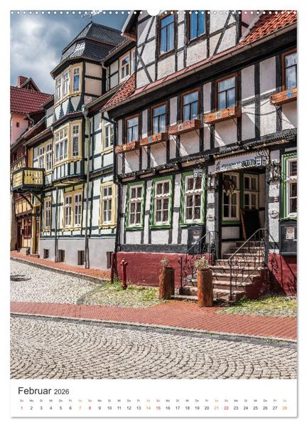 Produktbild: Stolberg im S&uuml;dharz (Wandkalender 2026 DIN A2 hoch), CALVENDO Monatskalender
