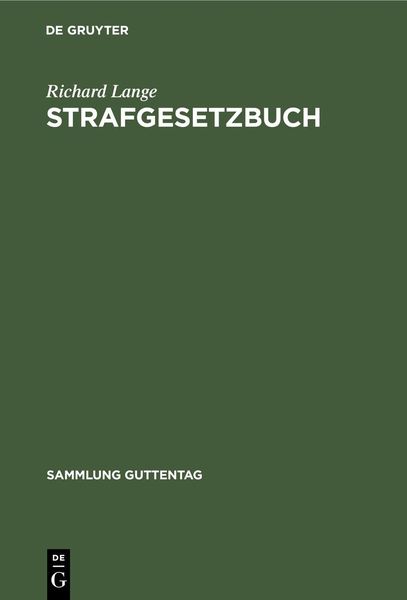 Produktbild: Strafgesetzbuch
