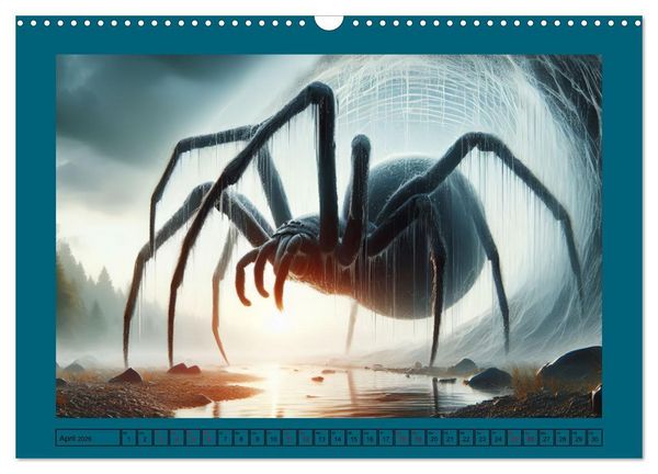 Produktbild: Im Reich der Riesenspinnen (Wandkalender 2026 DIN A3 quer), CALVENDO Monatskalender