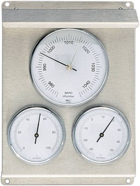 TFA Dostmann 20.2010.60 Analoge Wetterstation Vorhersage für 12 bis 24 Stunden