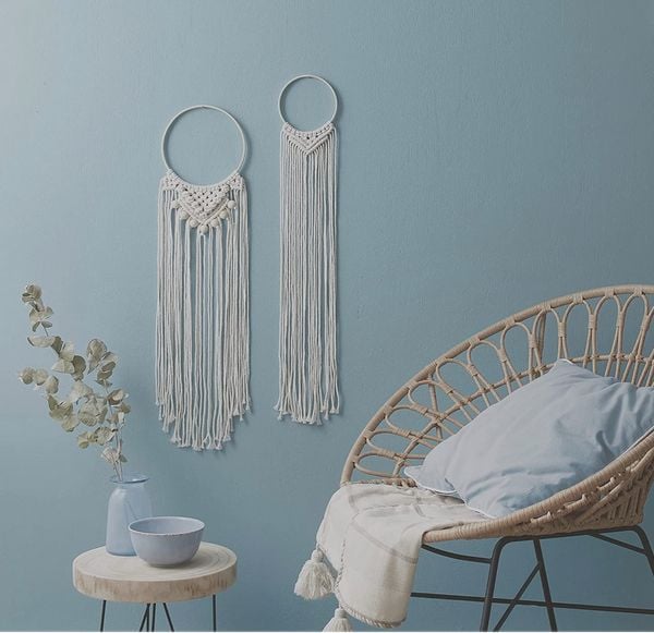 Produktbild: Makramee Kn&uuml;pf-Set Wandschmuck