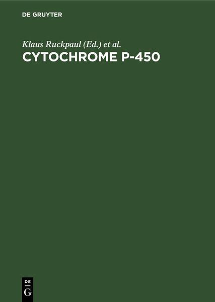 Produktbild: Cytochrome P-450
