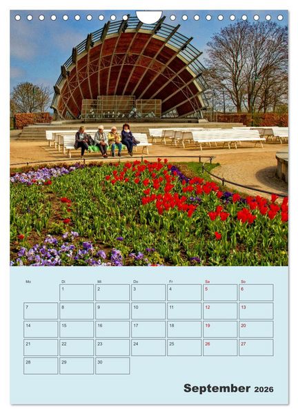 Produktbild: Kaiserb&auml;der auf Usedom (Wandkalender 2026 DIN A4 hoch), CALVENDO Monatskalender