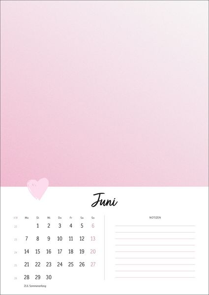 Produktbild: Kreativkalender Mit Liebe gemacht A4 2027