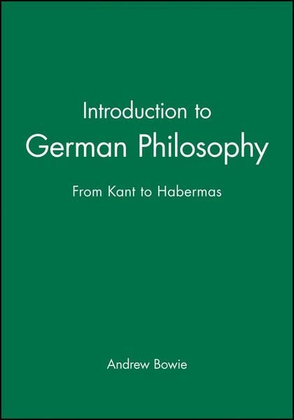 Produktbild: Introduction to German Philosophy