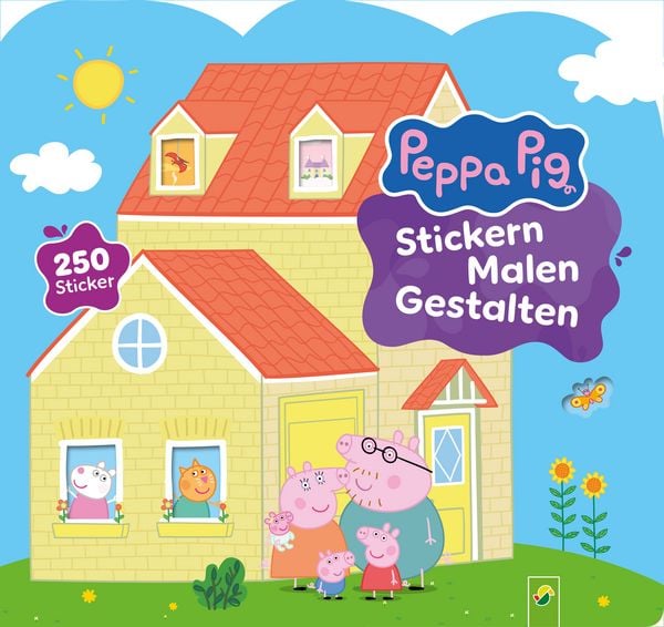 Produktbild: Peppa Pig Stickern Malen Gestalten