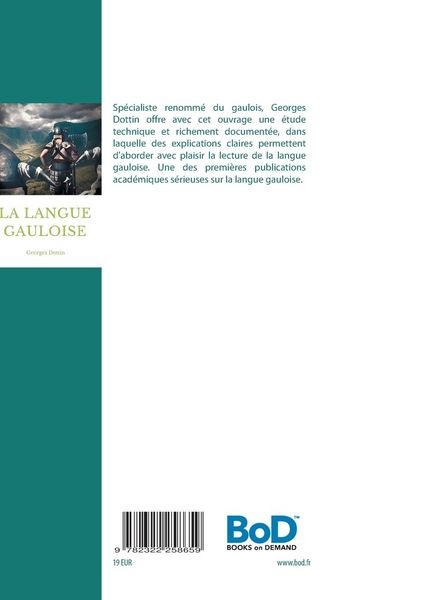 Produktbild: La langue gauloise