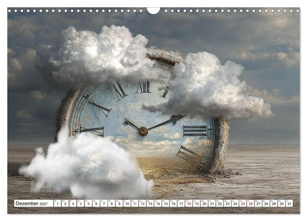 Produktbild: Zeitlandschaften (Wandkalender 2027 DIN A3 quer), CALVENDO Monatskalender