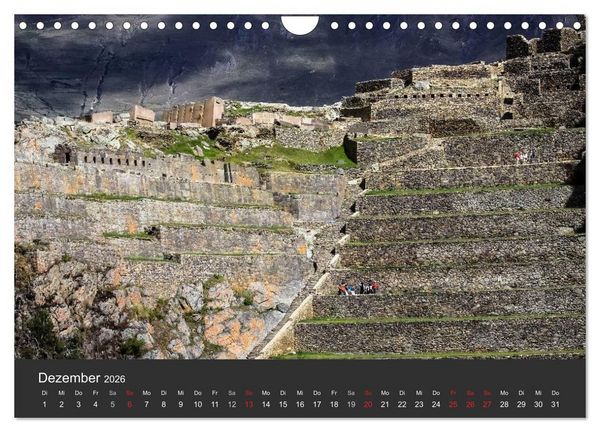 Produktbild: Peru 2026 Im Land des Kondors (Wandkalender 2026 DIN A4 quer), CALVENDO Monatskalender