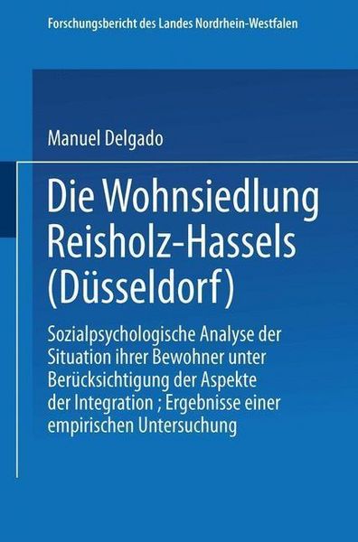Produktbild: Die Wohnsiedlung Reisholz-Hassels (D&uuml;sseldorf)