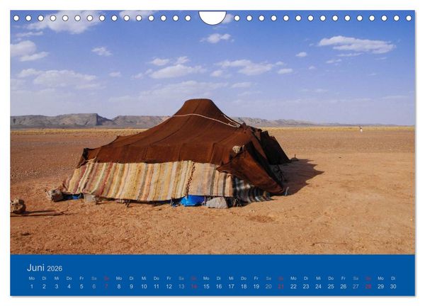 Produktbild: Farben Marokkos (Wandkalender 2026 DIN A4 quer), CALVENDO Monatskalender