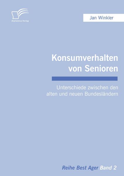 Produktbild: Konsumverhalten von Senioren