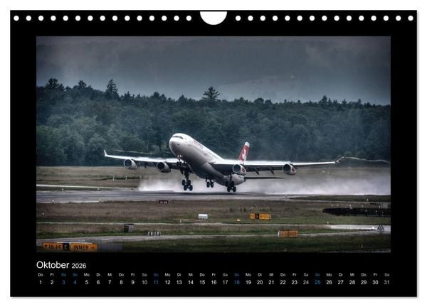 Produktbild: Faszination Luftfahrt (Wandkalender 2026 DIN A4 quer), CALVENDO Monatskalender