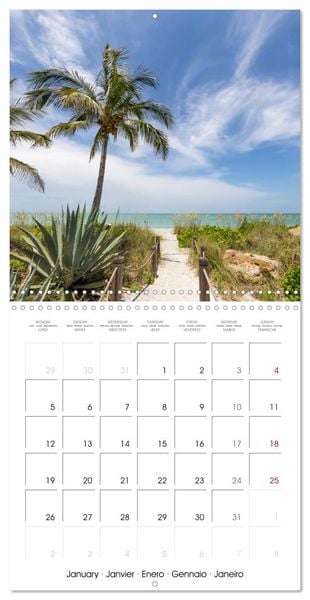 Produktbild: SEA BREEZE Relaxing coastal moments (Wall Calendar 2026 12 &times; 12 Inch) CALVENDO 12 Month Wall Calendar
