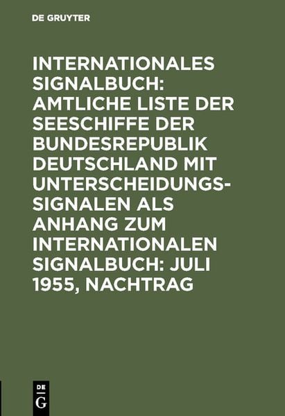 Produktbild: Juli 1955, Nachtrag