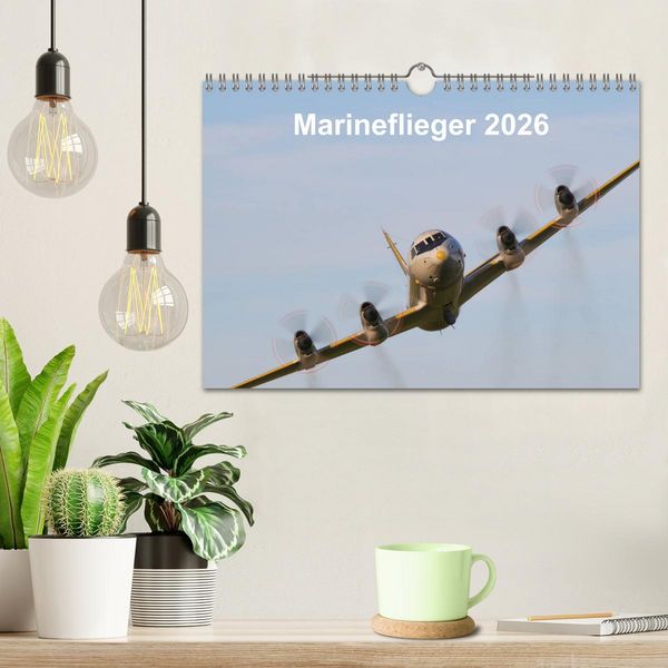 Produktbild: Marineflieger 2026 (Wandkalender 2026 DIN A4 quer), CALVENDO Monatskalender