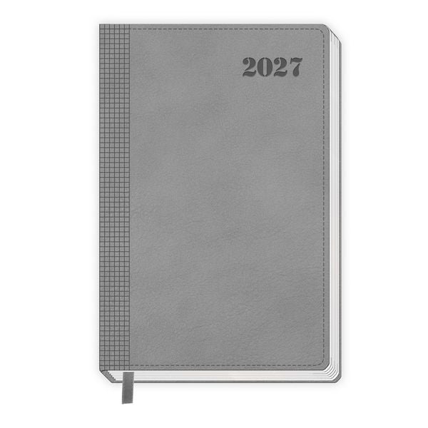 Produktbild: TR&Ouml;TSCH - Buchkalender A5 Grau 2027
