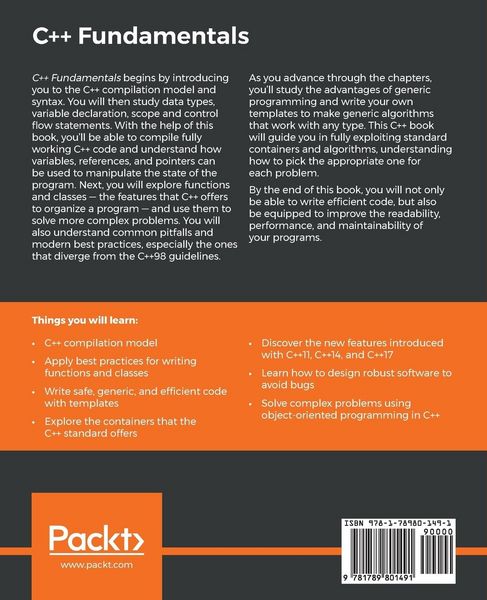 Produktbild: C++ Fundamentals
