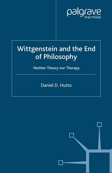 Produktbild: Wittgenstein and the End of Philosophy