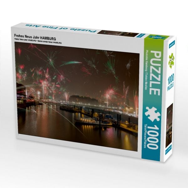 Produktbild: Frohes Neus Jahr HAMBURG (Puzzle)